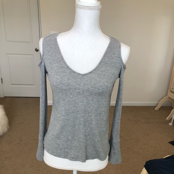 SO Tops - SO grey blouse